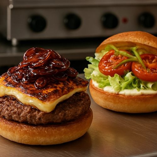 Burger cebolla caramelizada